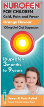 Load image into Gallery viewer, Nurofen for Children Cold,Pain & Fever