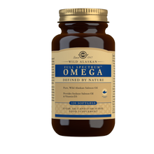 Load image into Gallery viewer, Solgar Wild Alaskan Full Spectrum Omega (120 softgels)