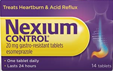 Nexium Control 20mg Gasro-resistant Tablets