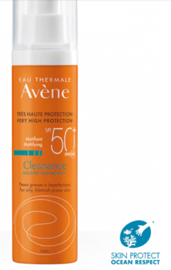 Avene Cleanance Sunscreen SPF50