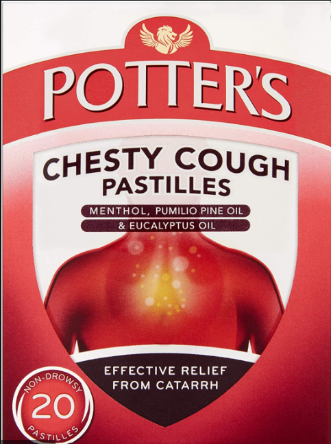 Potter's Chesty Cough Pastilles