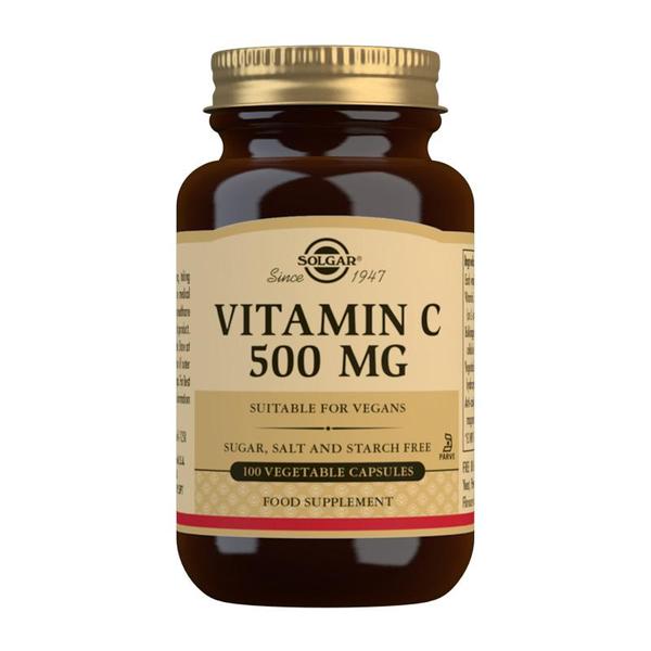 Solgar Vitamin C 500mg Veg. Capsules (100)