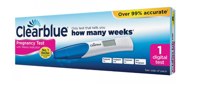 Clearblue Pregnancy Test with Weeks Indicator