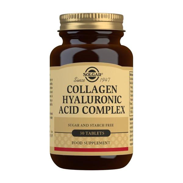 Solgar Collagen Hyaluronic Acid Complex 30 Tablets
