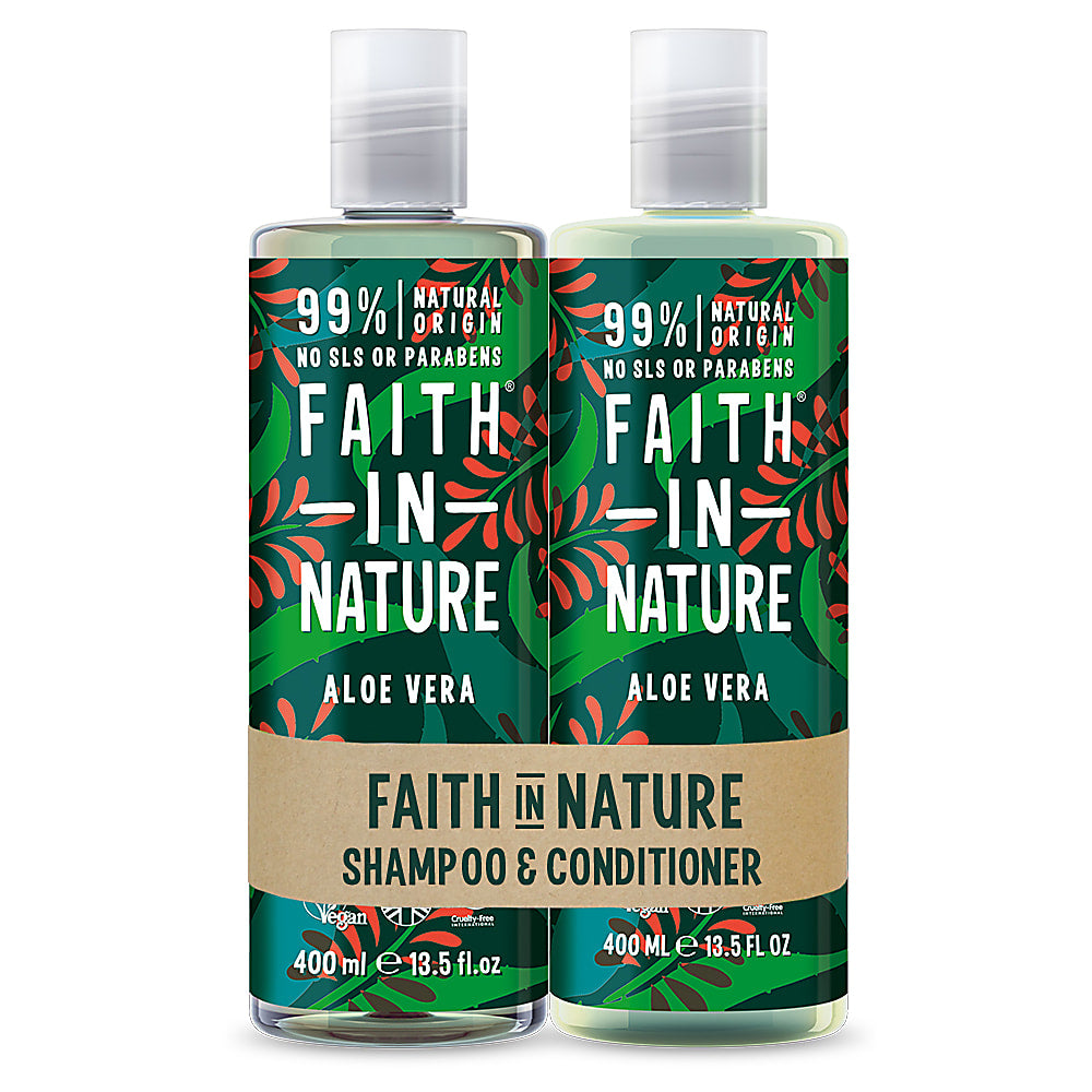 Faith in Nature Aloe Vera Banded Shampoo & Conditioner