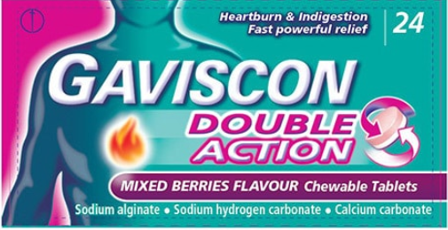 Gaviscon Double Action Tabs
