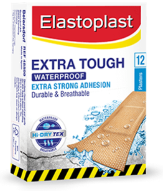 Elastoplast Extra Tough Waterproof Plasters