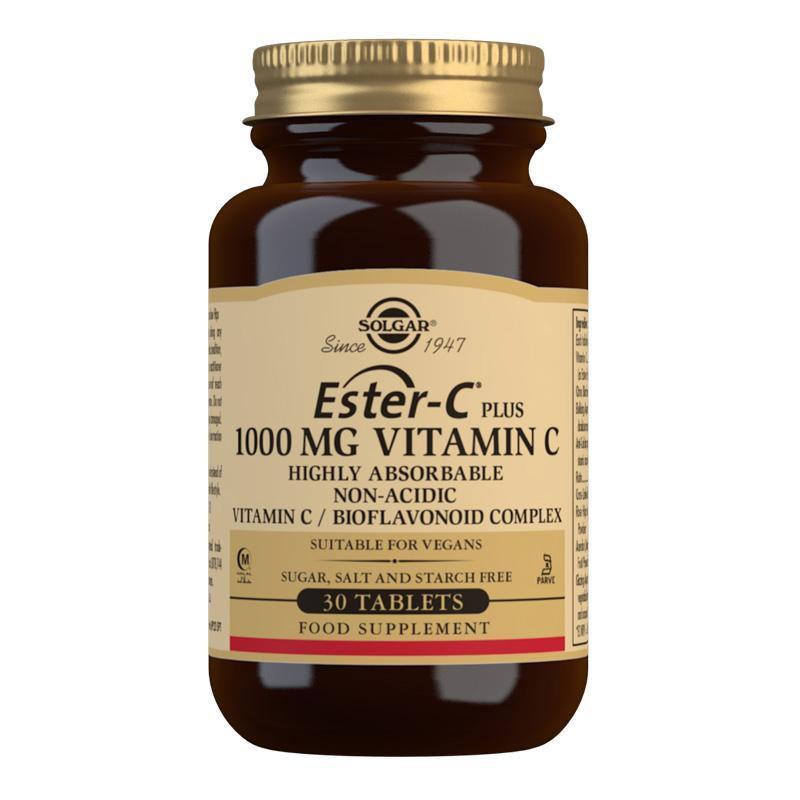 Solgar Ester-C 1000mg Vitamin C 30 Tablets