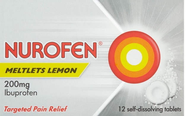 Nurofen Meltlets Lemon