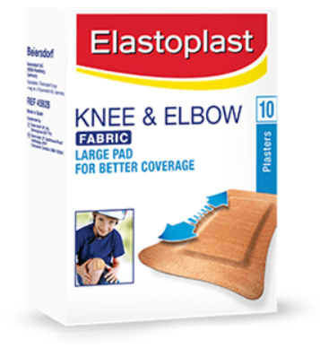 Elastoplast Knee & Elbow Fabric Plasters