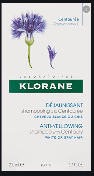 Klorane Anti-Yellowing Centaury Shampoo