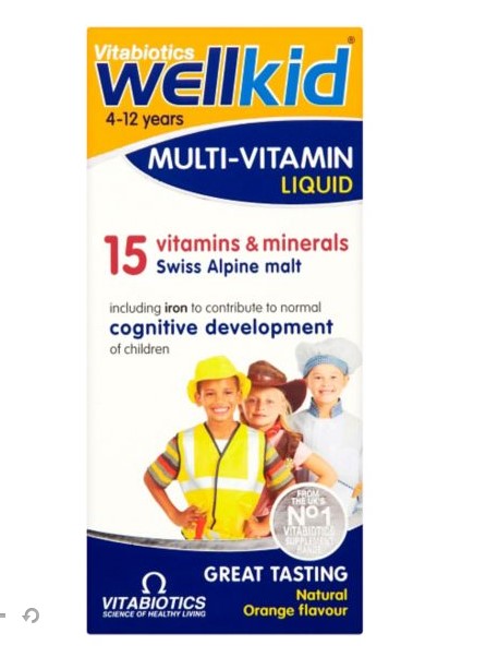 Vitabiotics Wellkid Multi-Vitamin Liquid